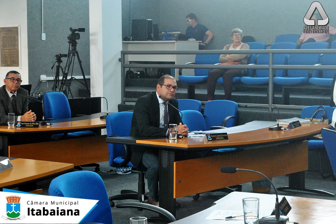 Sessão Ordinária do dia 25/04/2017 da Câmara de Vereadores de Itabaiana