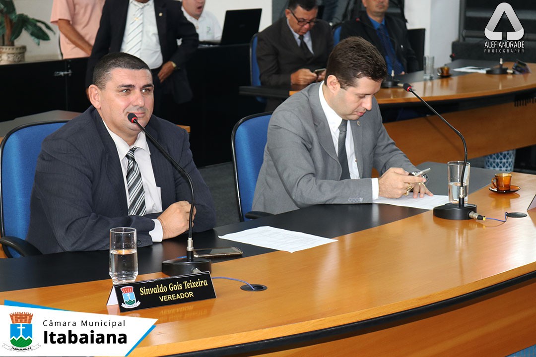 Sessão Ordinária do dia 02/05/2017 da Câmara de Vereadores de Itabaiana