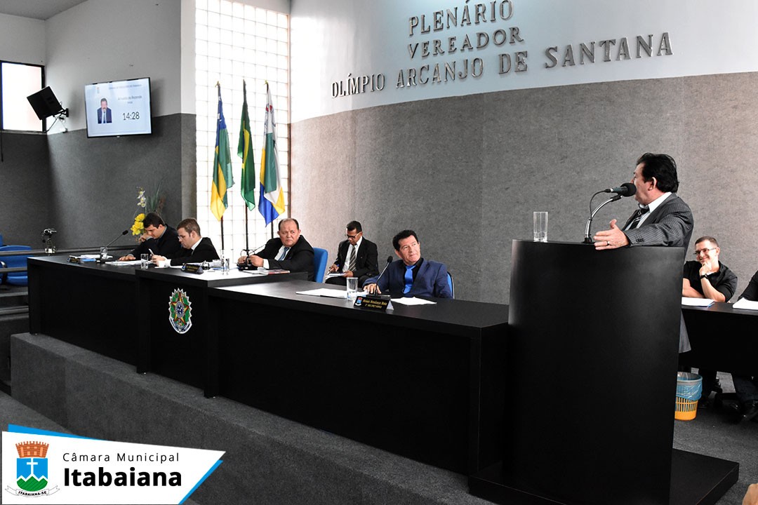 Sessão Ordinária do dia 21/09/2017 da Câmara de Vereadores de Itabaiana