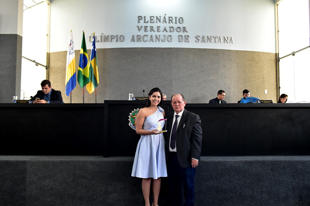 Entrega da honraria 