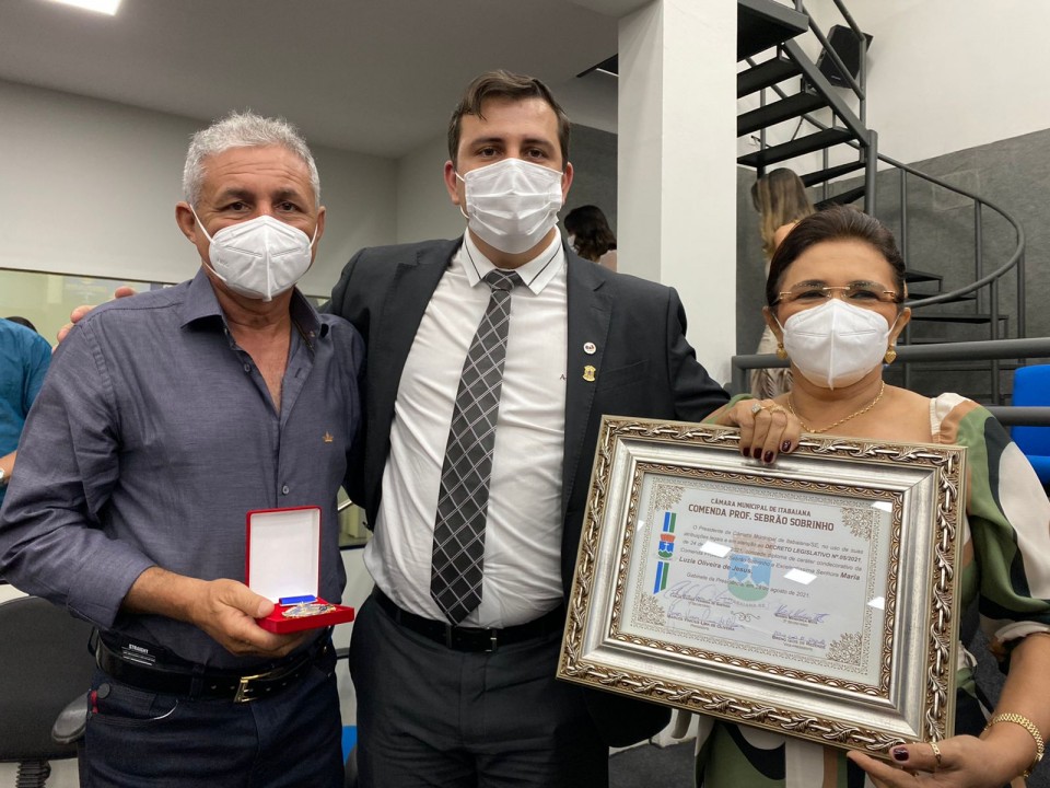 Entrega da Comenda Sebrão Sobrinho e Medalha Santa Dulce dos Pobres