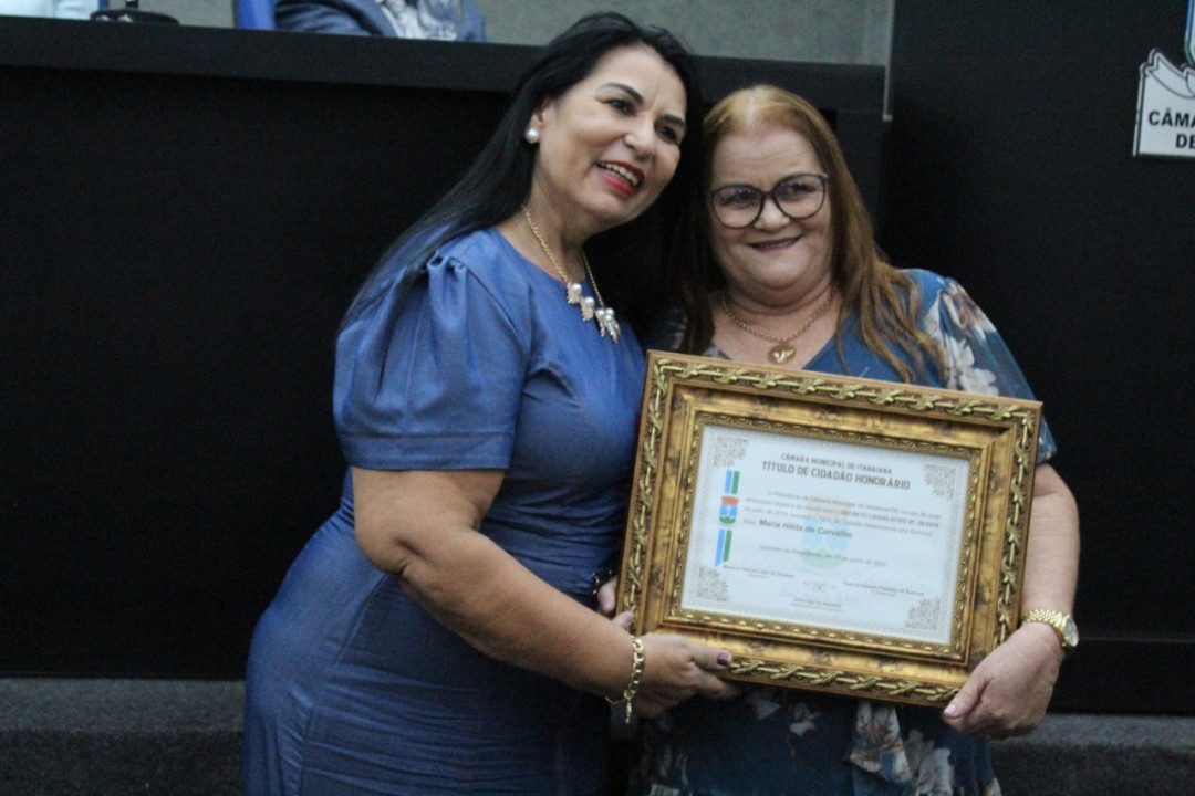 Entrega de Título de Cidadão Itabaianense