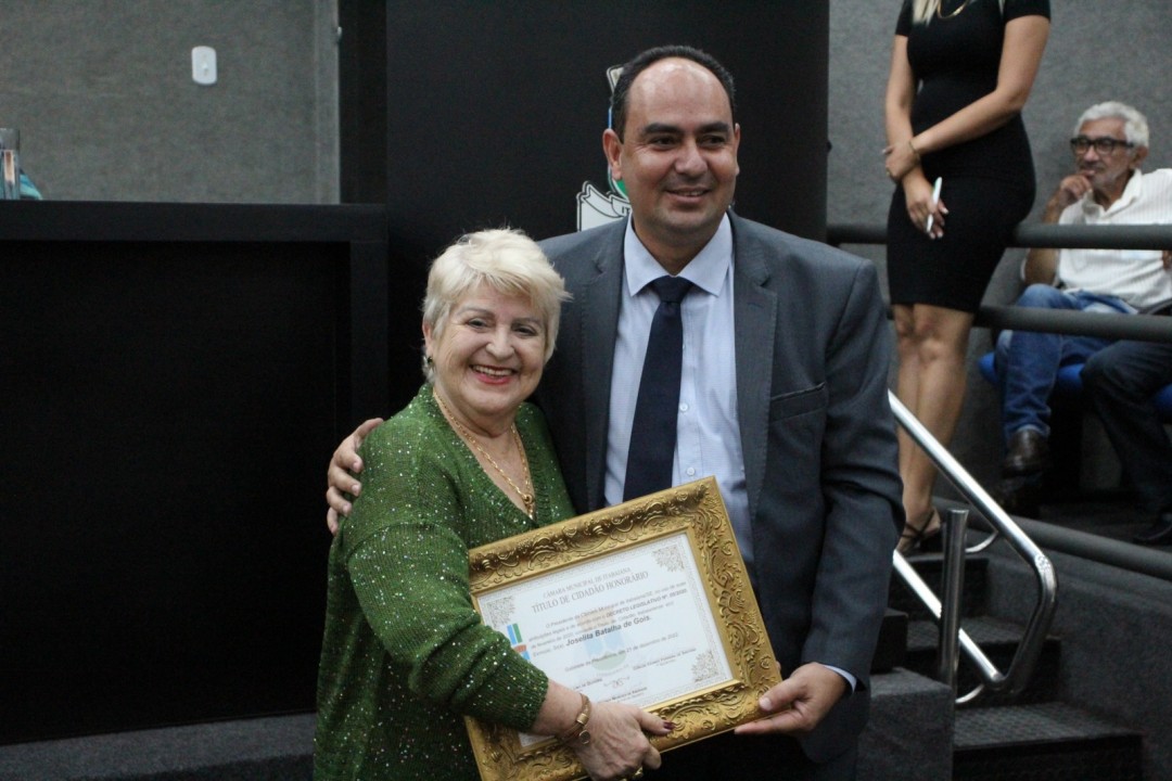 Entrega de Título de Cidadão Itabaianense